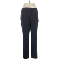 Ann Taylor Factory Dress Pants - MidReg Rise: Blue Bottoms - Size Petite