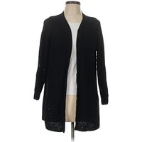 Cardigan Sweater Kimono: Black Tops