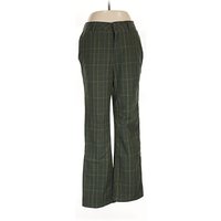 White Stag Dress Pants - MidReg Rise: Green Bottoms - Size