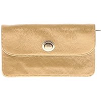 Hobo Bag International Leather Wallet: Gold Bags