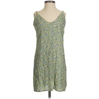 Reformation Casual Dress - Slip dress: Green Paisley Pattern Dresses - Used - Size X