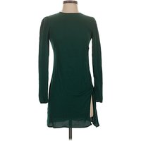 Reformation Casual Dress: Green Dresses - Used - Size
