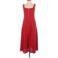 Tahari Casual Dress - A-Line: Red Dresses - Used - Size