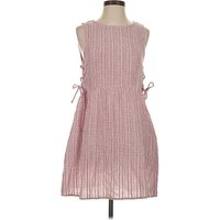 our Dreamers Cocktail Dress: Pink Tweed Pattern Dresses - Used - Size X