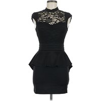 The Vintage Shop Cocktail Dress: Black Dresses - Used