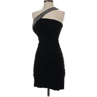 Jovani Cocktail Dress: Black Dresses - Size