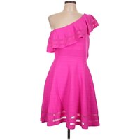 Ted Baker London Cocktail Dress: Pink Dresses - Used - Size