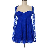 Lucy In The Sky Cocktail Dress: Blue Dresses - Used