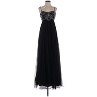 Blondie Nites Cocktail Dress - Formal: Black Dresses - Used - Size