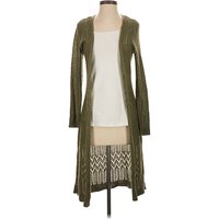 Love Always Cardigan Sweater: Green Sweaters & Sweatshirts