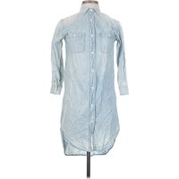 Denim & Supply Ralph Lauren Casual Dress - Shirtdress: Blue Dresses - Used - Size X