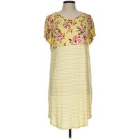 Planet Gold Casual Dress: Yellow Dresses - Used