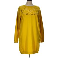 Desigual Casual Dress: Yellow Dresses - Used