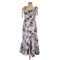 ML Monique Lhuillier Cocktail Dress: Purple Dresses - Used - Size