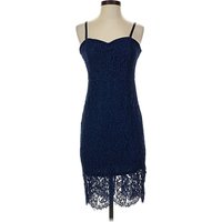 Lulus Cocktail Dress - Bodycon: Blue Dresses - Used