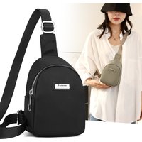 Shoulder Bag Chest Pack Nylon Cloth Small Bag Large Capacity Crossbody Bag Fashion Commuter Women's Bag Fashion Chest Bag Shoulder Bag