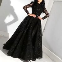 Women's Clothing Spring And Summer New Women's Sexy Fashion Long Sleeve Gold Sprinkled Dress Mesh Long Swing Dress