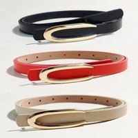 Elegant Women's Thin Belt - Decorative Slim Waist Chain For Dresses Coats & Jeans Adjustable ." Fashion Accessory​