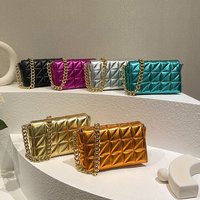 Women's Quilted Crossbody Bag - Small Designer Shoulder Bag With Unique Pattern​​