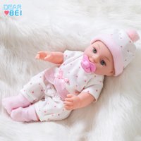 Soft Gel Baby Inch White Baby Fashion Dress Up Doll Doll Doll For Girl Play House Toy Reborn Doll