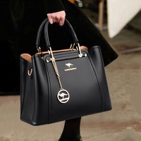 Women's Soft Leather Handbag Luxury Designer -layer Single Shoulder Crossbody Bag For Women's High-capacity Shopping Brand Messenger Tote Bag