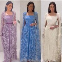 Elegant Long Sleeve Evening Gown For Women, Stretch Mermaid Tail Formal Dress With Train, High Waist Off-Shoulder Prom Dress For Weddings, Parties