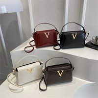 Stylish PU Leather Shoulder Bag For Women - Small Crossbody Handbag With Top Flap Closure, Phone Pocket & Trendy Streetwear Design
