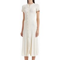 Women's Clothing Hollow Lace Sleeves Slim Fit Knitted Dress Women's Fashion