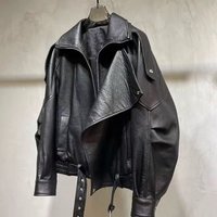 Women's Faux Leather Moto Jacket With Fleece Lining - Stylish Winter Coat For Casual & Urban Outfits​