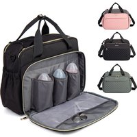 LEQUEEN Mommy Tote Bag Maternity Diaper Large Capacity Crossbody Bag Women Stroller Bag Organizer Baby Care Travel Handbag