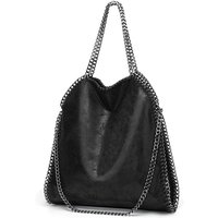 Women’s Bags New Chain Bag Fashion Brand Handbag Simple Folding Women's Bag Shoulder Bag Casual Shoulder Bag