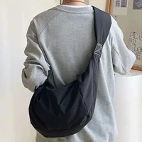 Fashion Summer Large Capacity Casual Nylon Women Korean Style Hobos Youth Crossbody Shoulder Bag