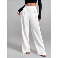 Wide-Leg Cargo Pants For Women Casual Summer Trousers With Pockets WhiteBlackBeigeLight BluePinkCoffeeGray, S-​