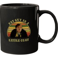 Chris Farley Fat Guy In A Little Coat Vintage Mugs, Movies Quote Mugs