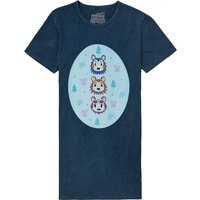 Nintendo Animal Crossing Able Sisters Women's Shirt Dress - Navy Acid Wash - X - Navy Acid Wash