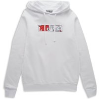 Sonic The Hedgehog Face Off Hoodie - White