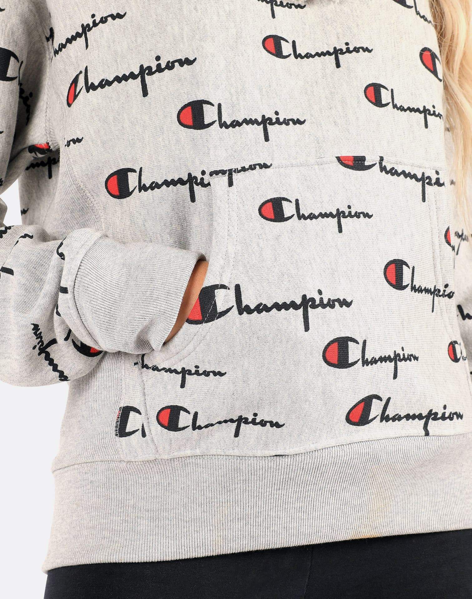 Champion AOP SCRIPT HOODIE