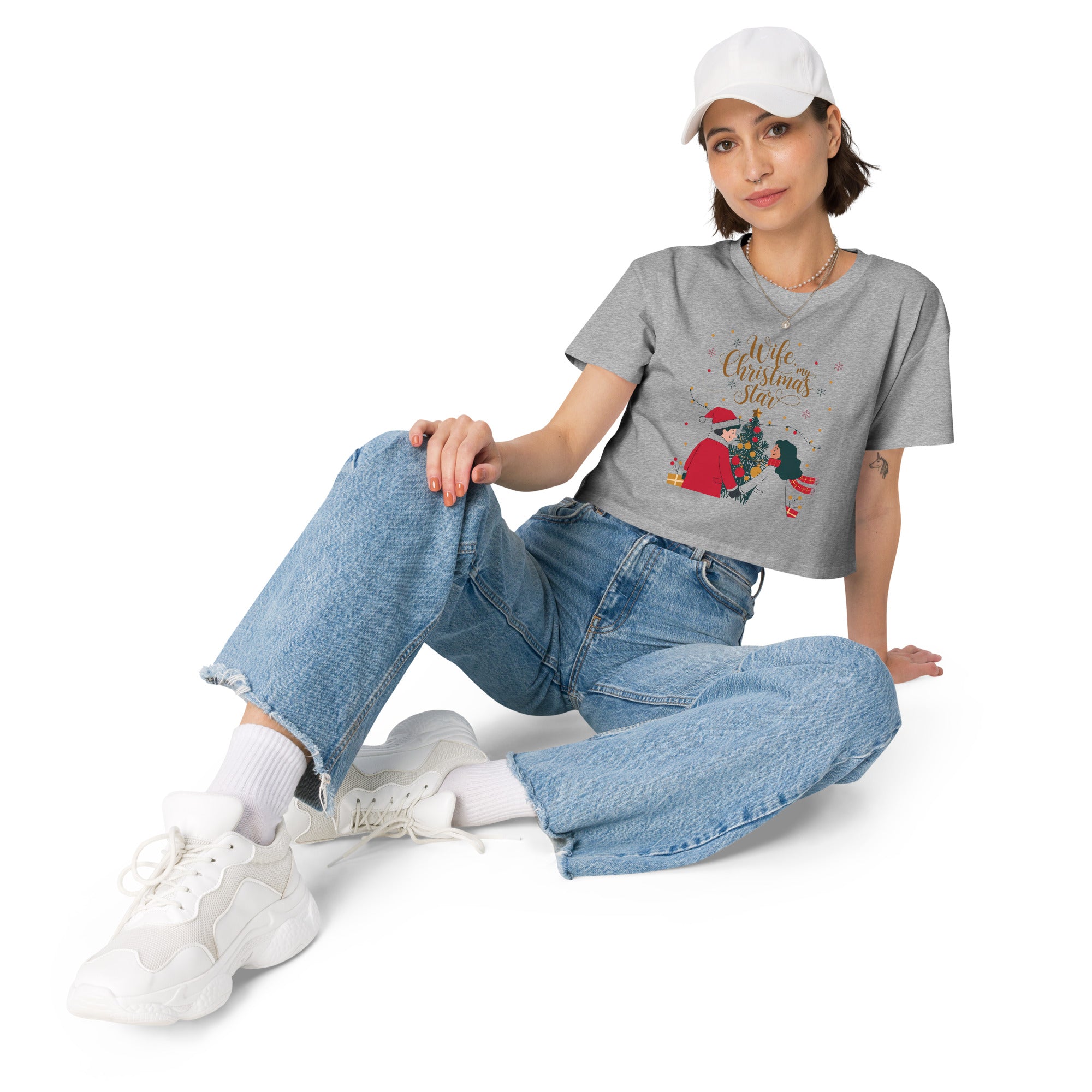 Romantic Holiday Crop Top For Your Wife