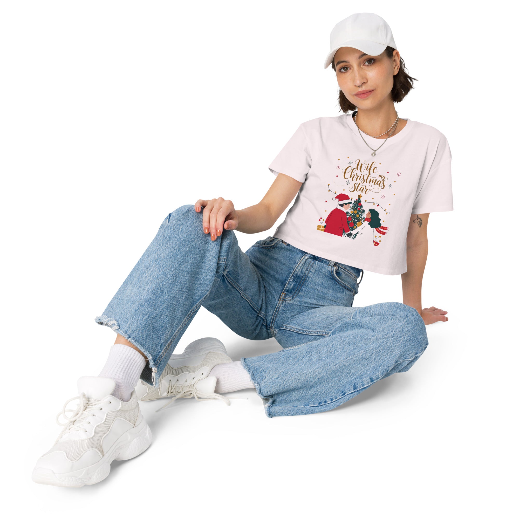 Romantic Holiday Crop Top For Your Wife