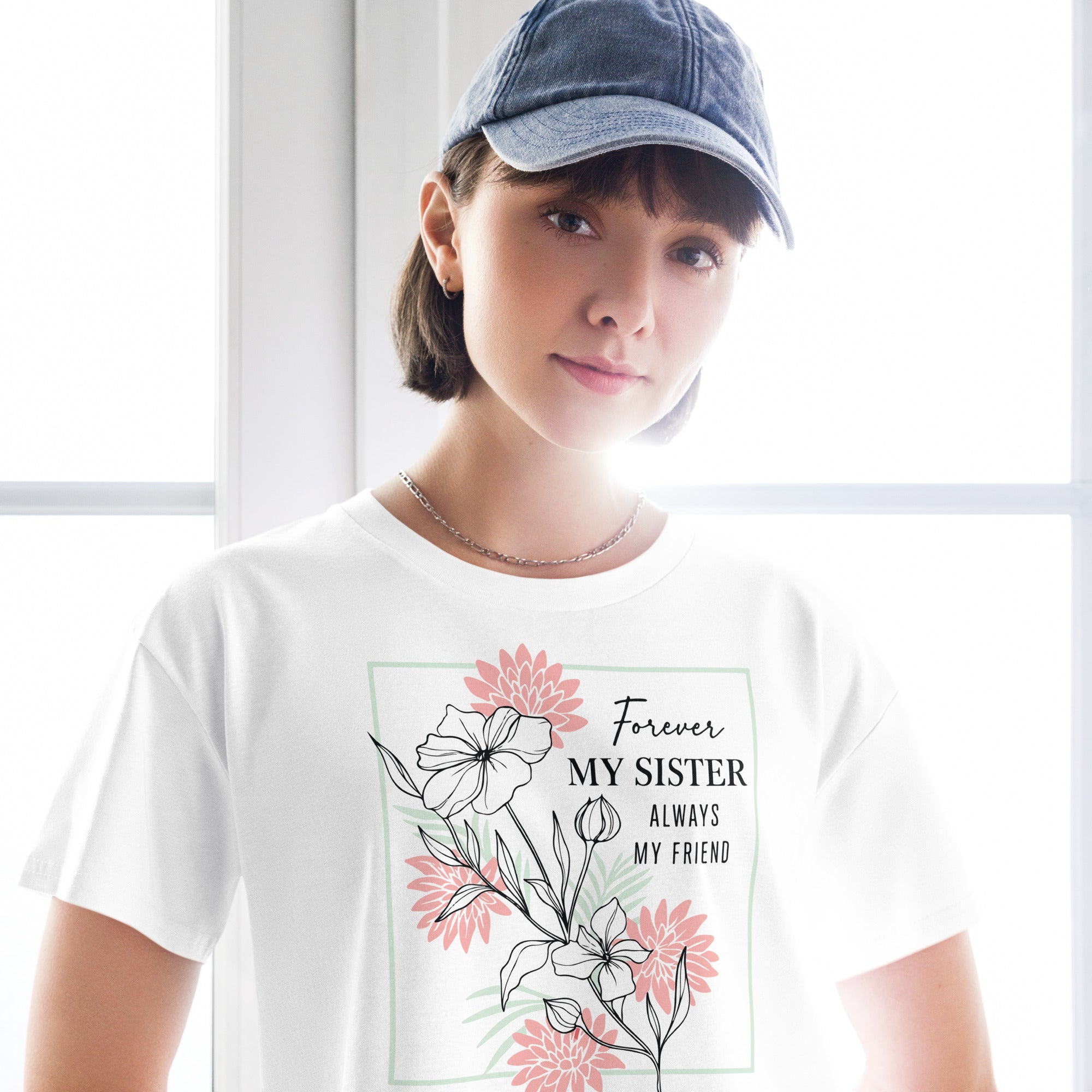 Forever My Sister Women’s Crop Top Elegant Gift